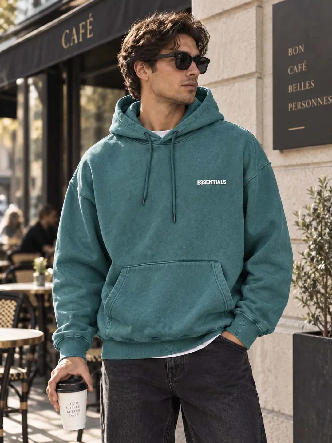 Yıkamalı Sweat - 4. görsel