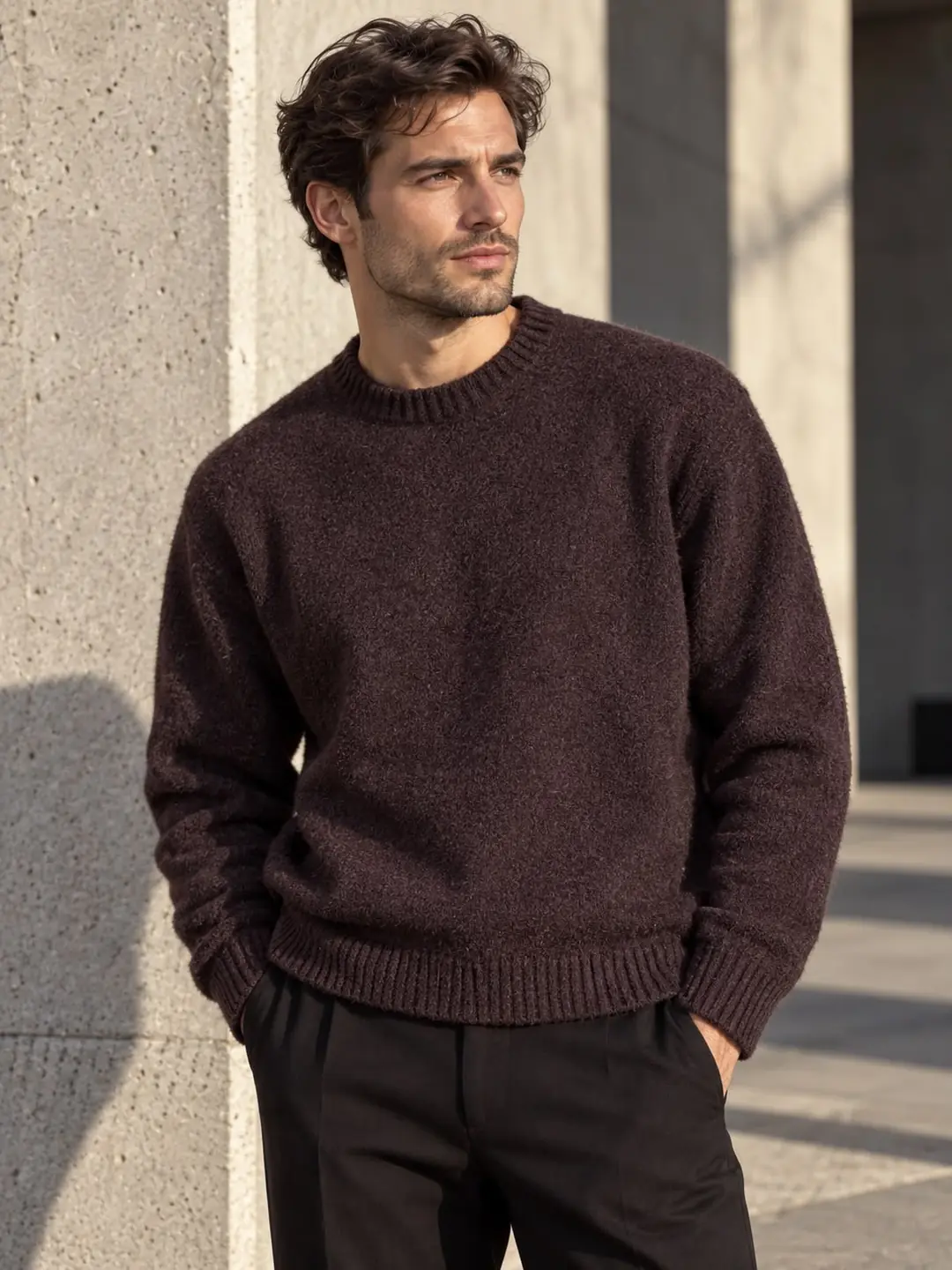 Peluş Triko Kazak - 10. görsel