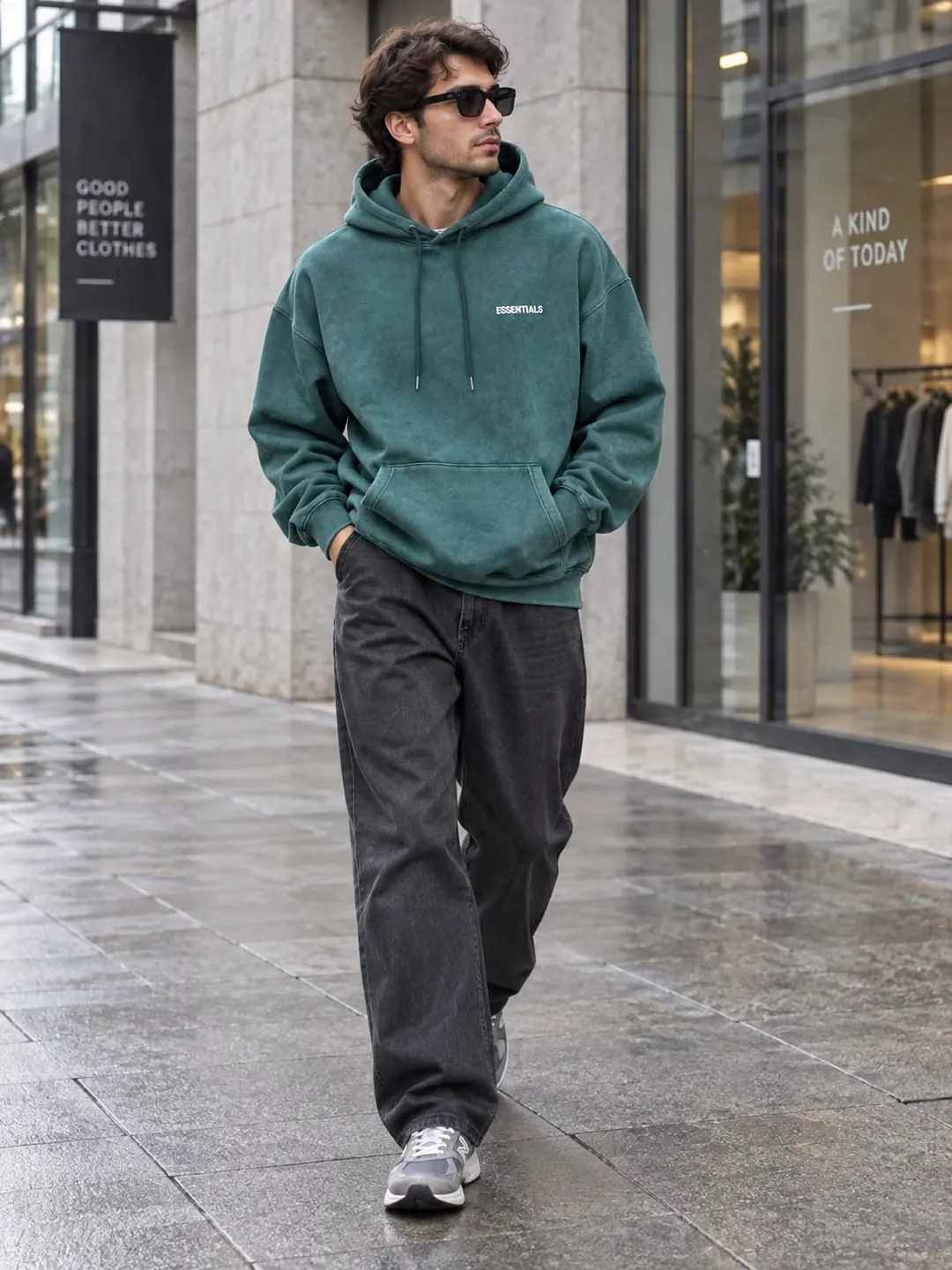 Yıkamalı Sweat - 3. görsel